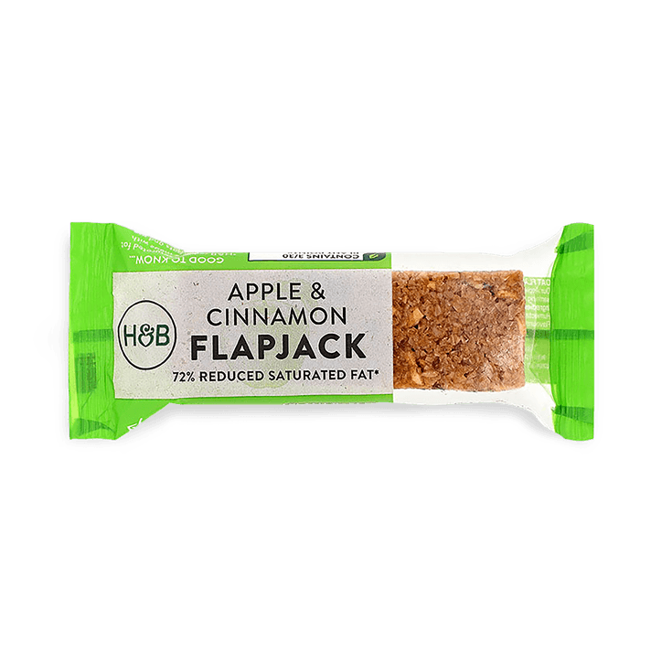 Holland & Barrett Apple & Cinnamon Flapjack 80g