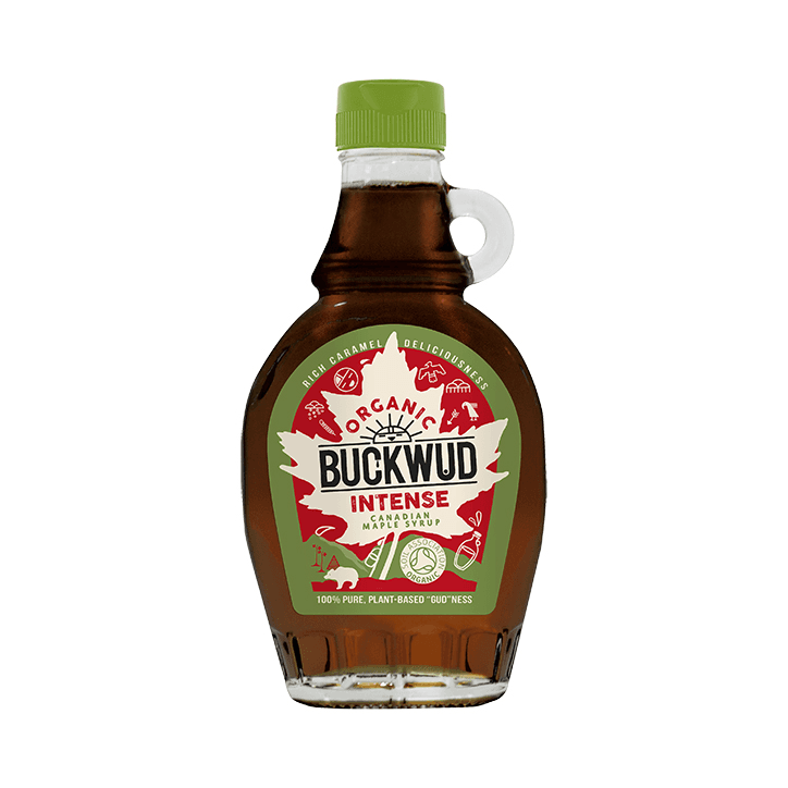 Buckwud Organic Intense Canadian Maple Syrup 250g