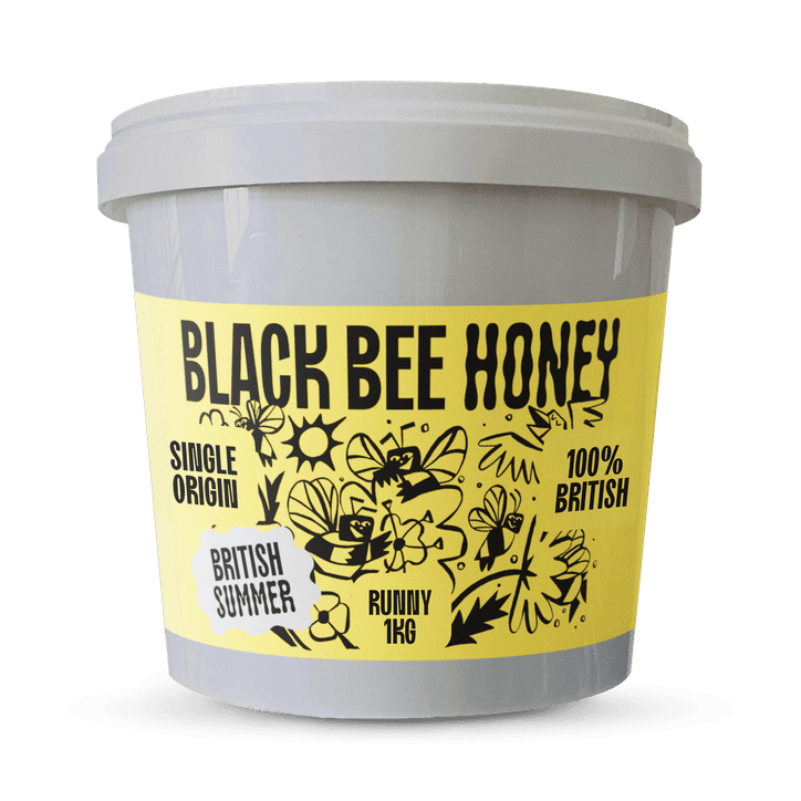 Black Bee British Summer Honey 1kg