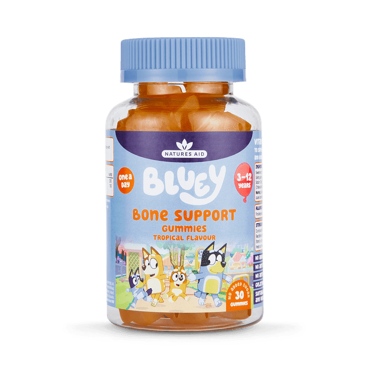Bluey Bone Support Tropical Flavour 30 Gummies