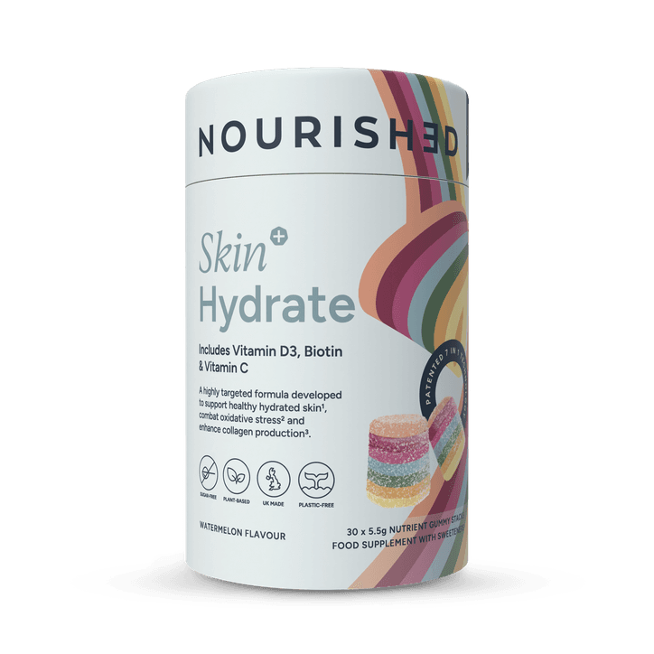 Nourished Skin+ Hydrate Nutrient Stacks 30 Gummies