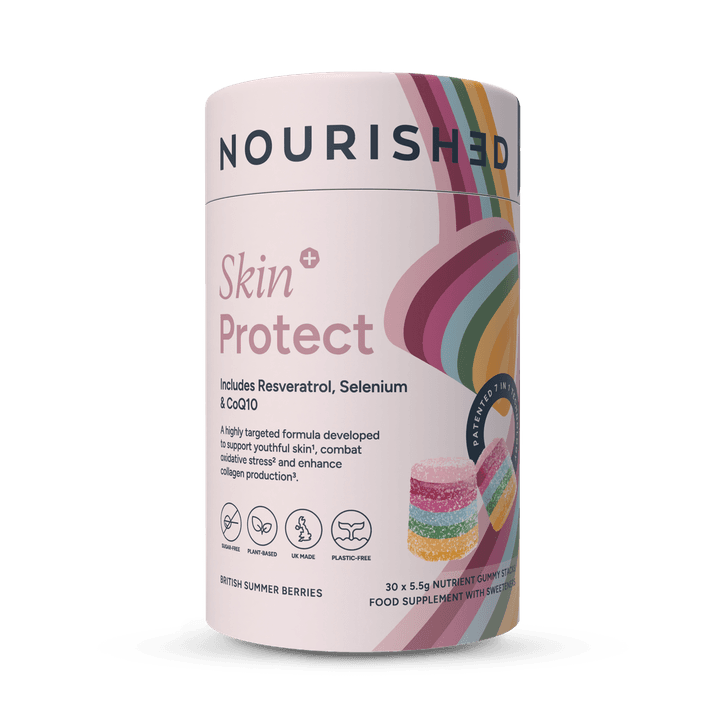 Nourished Skin+ Protect Nutrient Stacks 30 Gummies