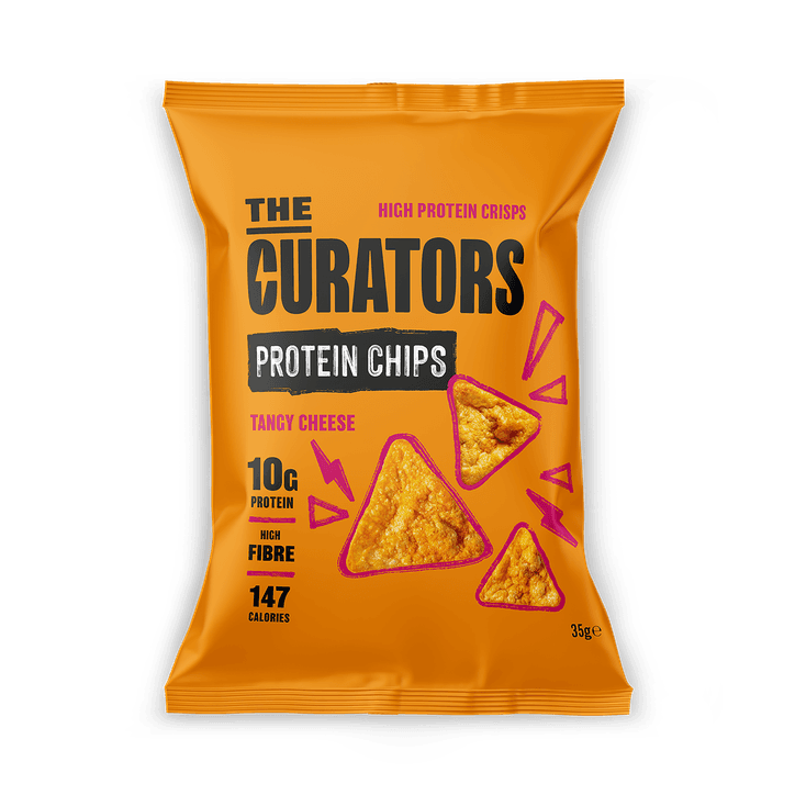 The Curators 10g High Protein Tangy Cheese Crisps 35g