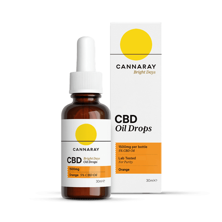 Bright Days Oil Drops Orange Flavour 1500mg 30ml