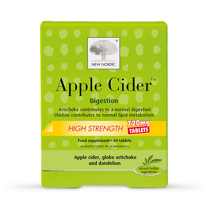 New Nordic High Strength Apple Cider 60 Tablets 720mg
