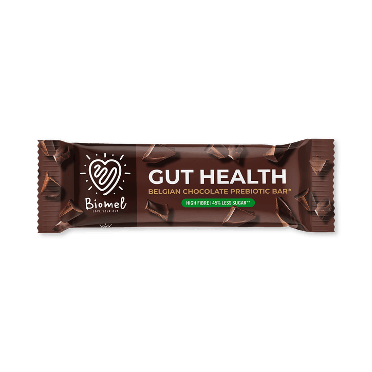 Biomel Gut Health Prebiotic Bar Belgian Chocolate 45 g