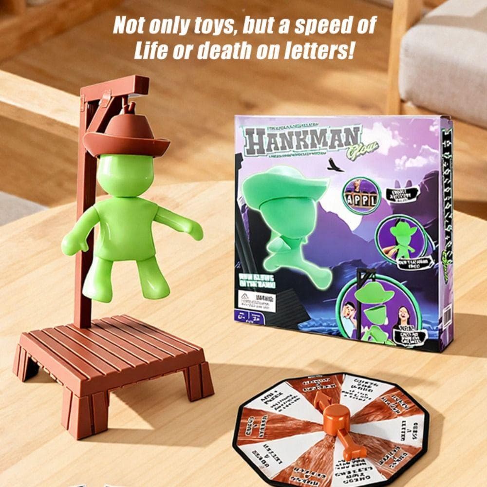 Multiplayer Hangman Mystery Word Game Interactive Hanged Game Table  Table Top