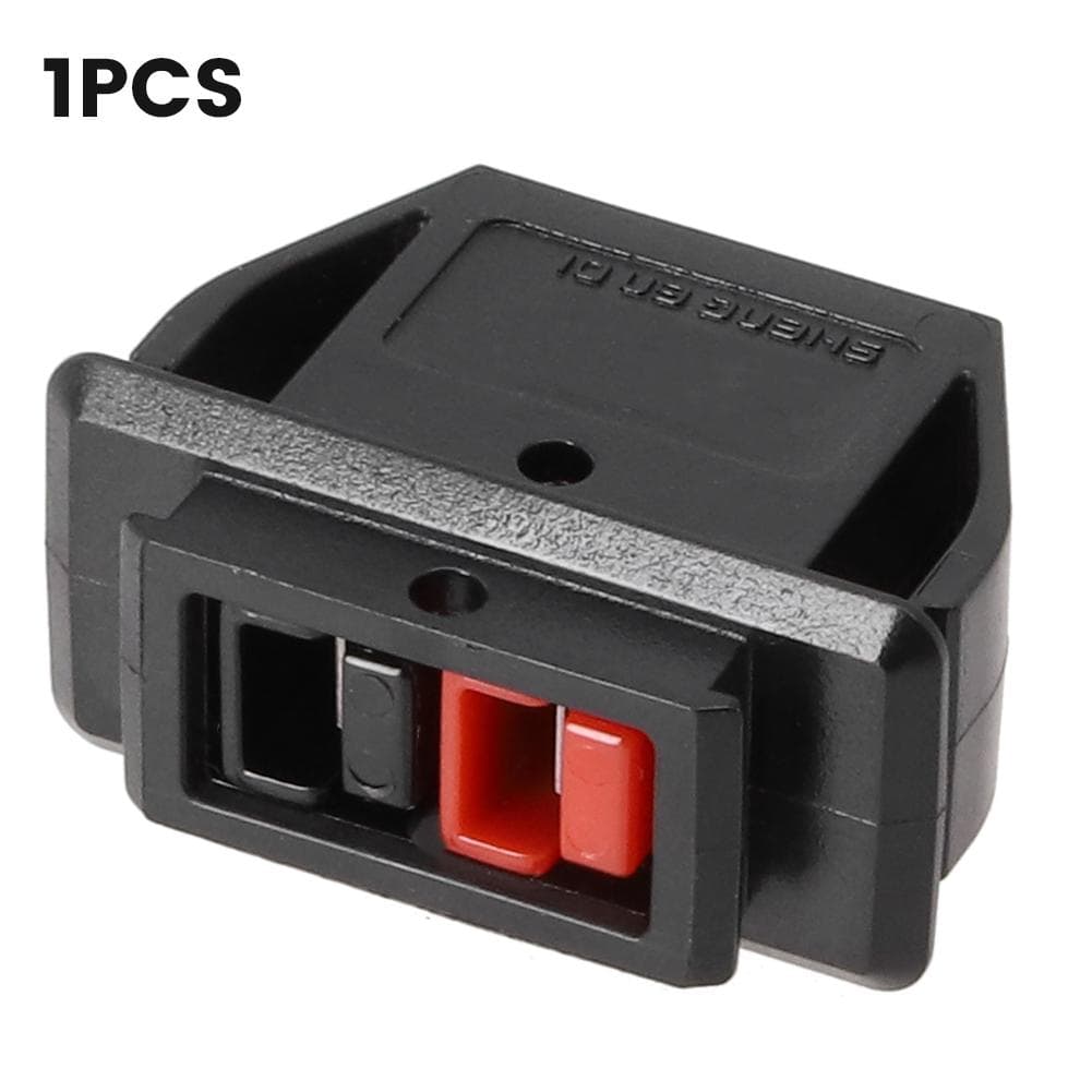 1PC/2PCS FOR Anderson Plug Fixed Mounting Bracket Panel Outdoor Power Plug Energy Storage Connector Holder 2 Pin 30A/45A 600V