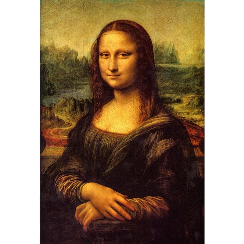 Full 5D Diy Diamond Painting Mona Lisa Embroidery Cross Stitch Home Decor Handmade Gift