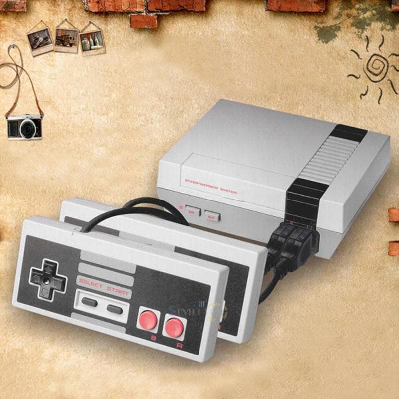 TV Video Game Console For NES Classic 8 Bit Game Player Built-In 620 Games + Dual Controllers