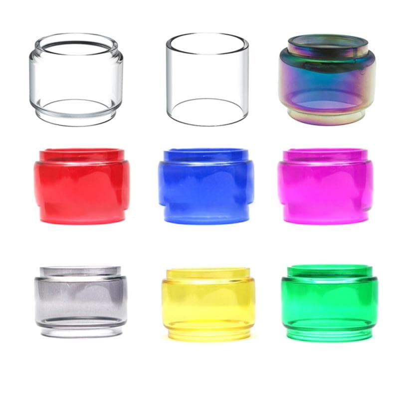 New! Fat Bin Glass Tube Zeus X Mesh Glass Tube Zeus Dual Subohm Rainbow Glass Jar Fashion Hanging multicolour