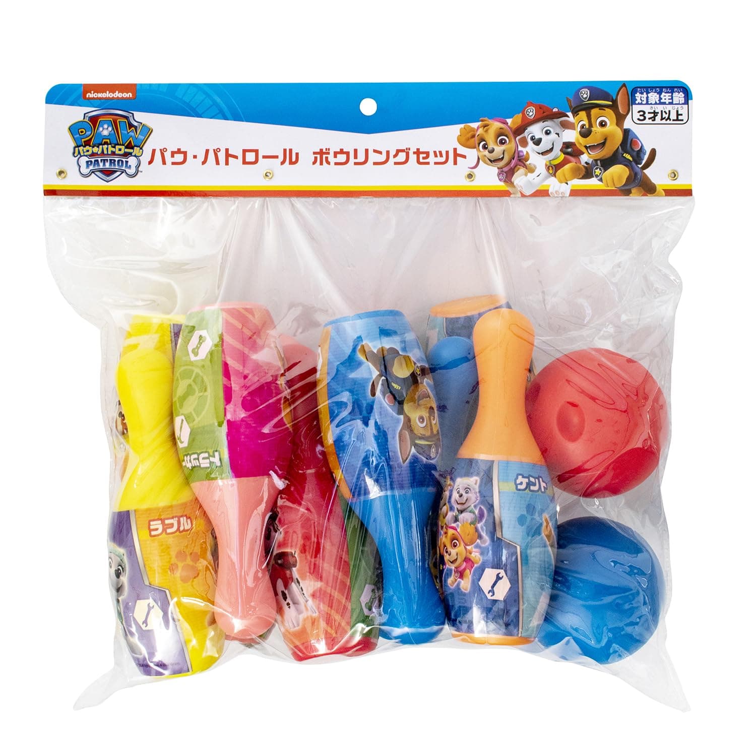 Maruka Paw Patrol Bowling Set Toy Sports Ages 195283 3+