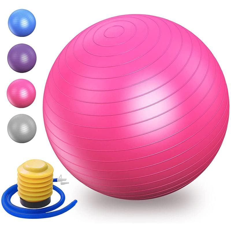 45 To 95CM Explosion-proof Yoga Ball Thickened Fitness Ball Pilates Balance Stability Exercise Pregnancy and Childbirth Physical Therapy