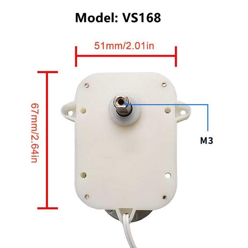 For Vs168 Dc 3V Watch Winder Motor Automatic Mechanical Watch Winder Case Shaker Motor Rotating Watch Box Motor