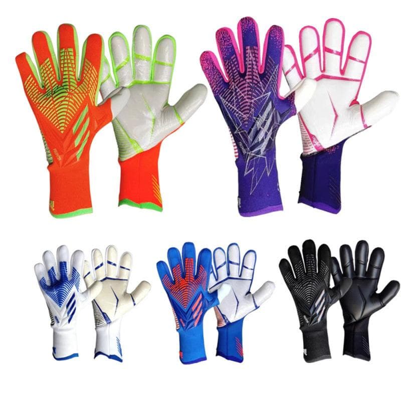 Professional Football Goalkeeper Gloves Latex Thickening Non-slip Wear-resistant Breathable Gloves pink