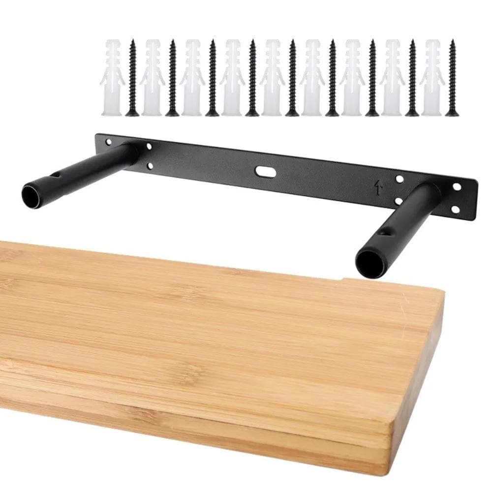 Heavy Support Double T Type Shelf Bracket Floating Invisible Invisible Support Brackets Iron Heavy Support Carrier Rod
