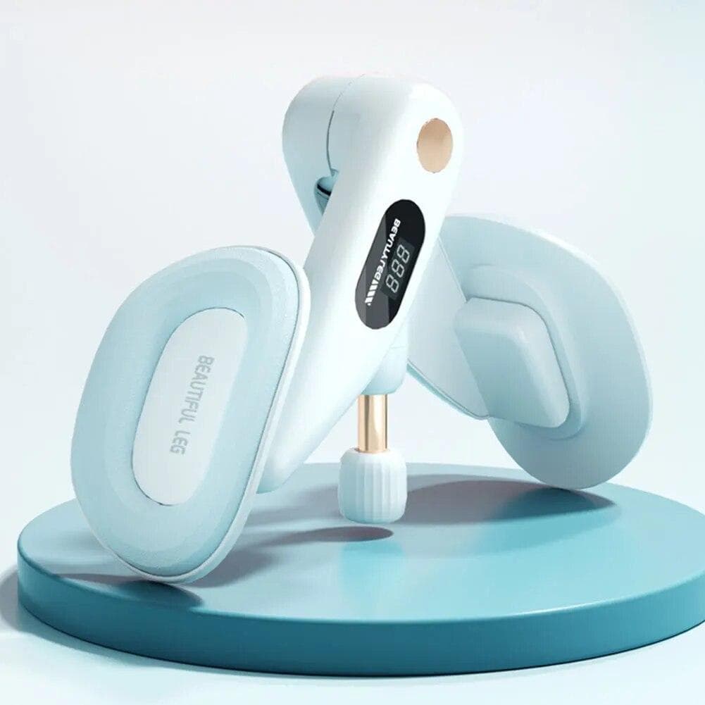 Thigh Master Pelvic Floor Trainer Adjustable Resistance with Counter Kegel Exercises Device Muscle Trainer for Women Home Gym