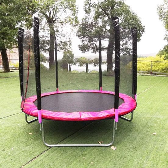 36/38/40-Inch Mini Trampoline Spring Cover Waterproof Oxford Cloth Trampoline Replacement Safety Pad Edge cm black