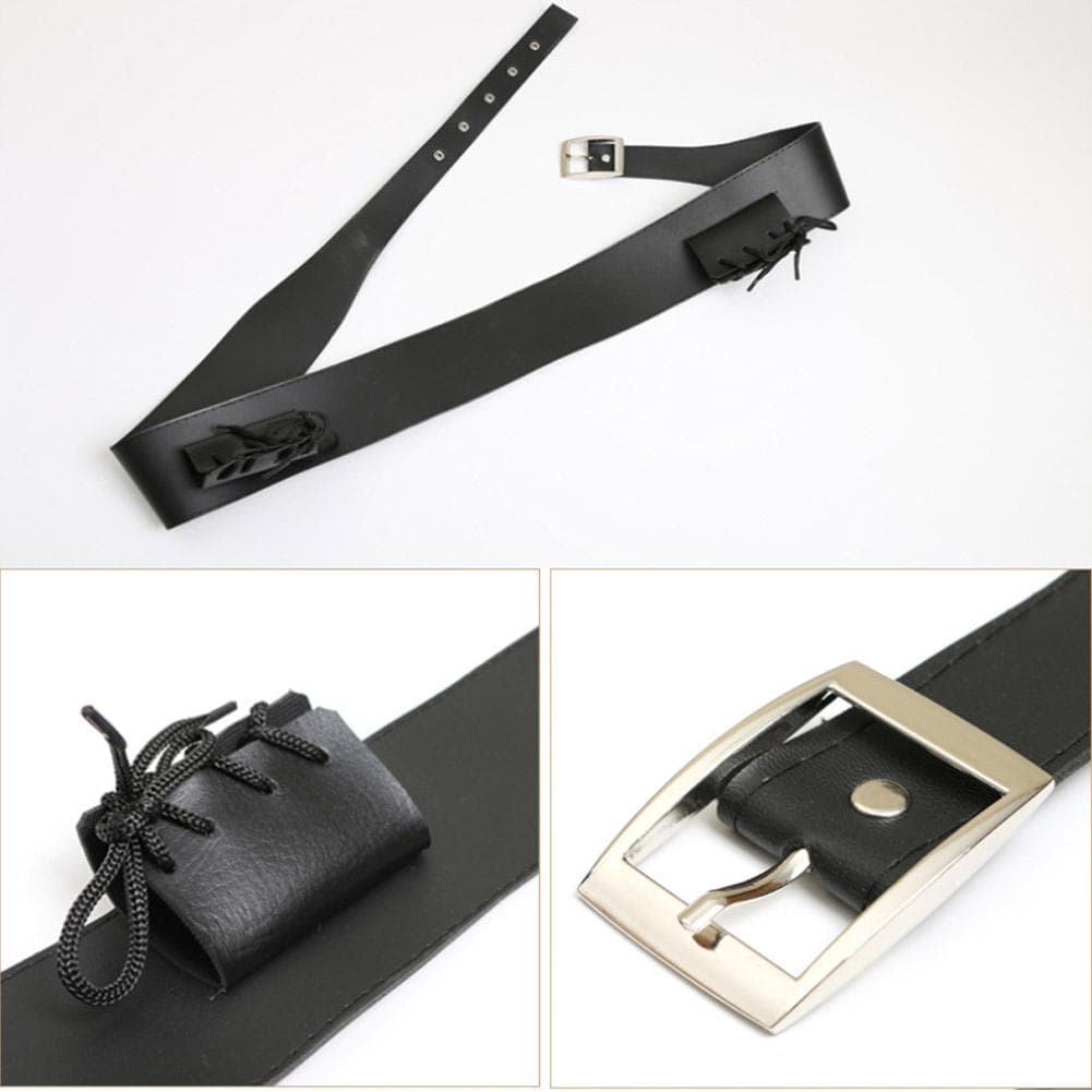 PU Leather Belt For Katana Belt Demon Slayer Belt Holster Holder Strap Belt Sword Waist Belt Sh Y6D6 110cm