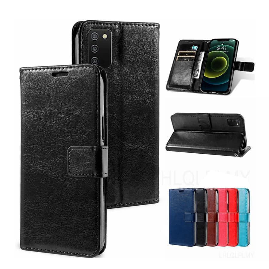 Luxury Leather Flip Case For Samsung Galaxy A14 A54 A34 A17 A32 A52 A13 A53 A33 A26 5G A23 A16 A36 A56 S25 S24 FE A15 A25 A35 A55 Protect Wallet Cover