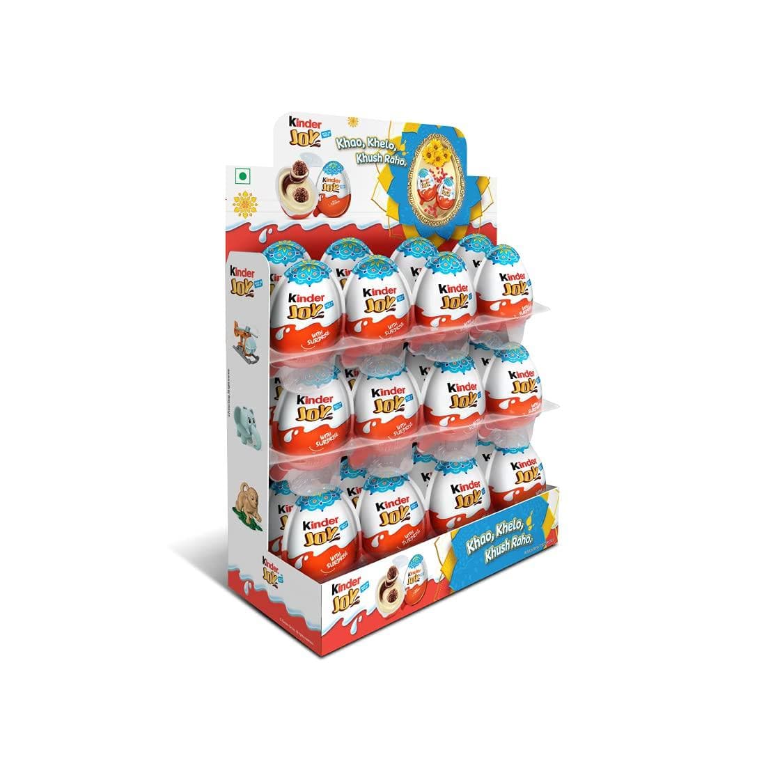 Kinder Joy Milk Chocolates for Boys, 20g [Pack of 24]