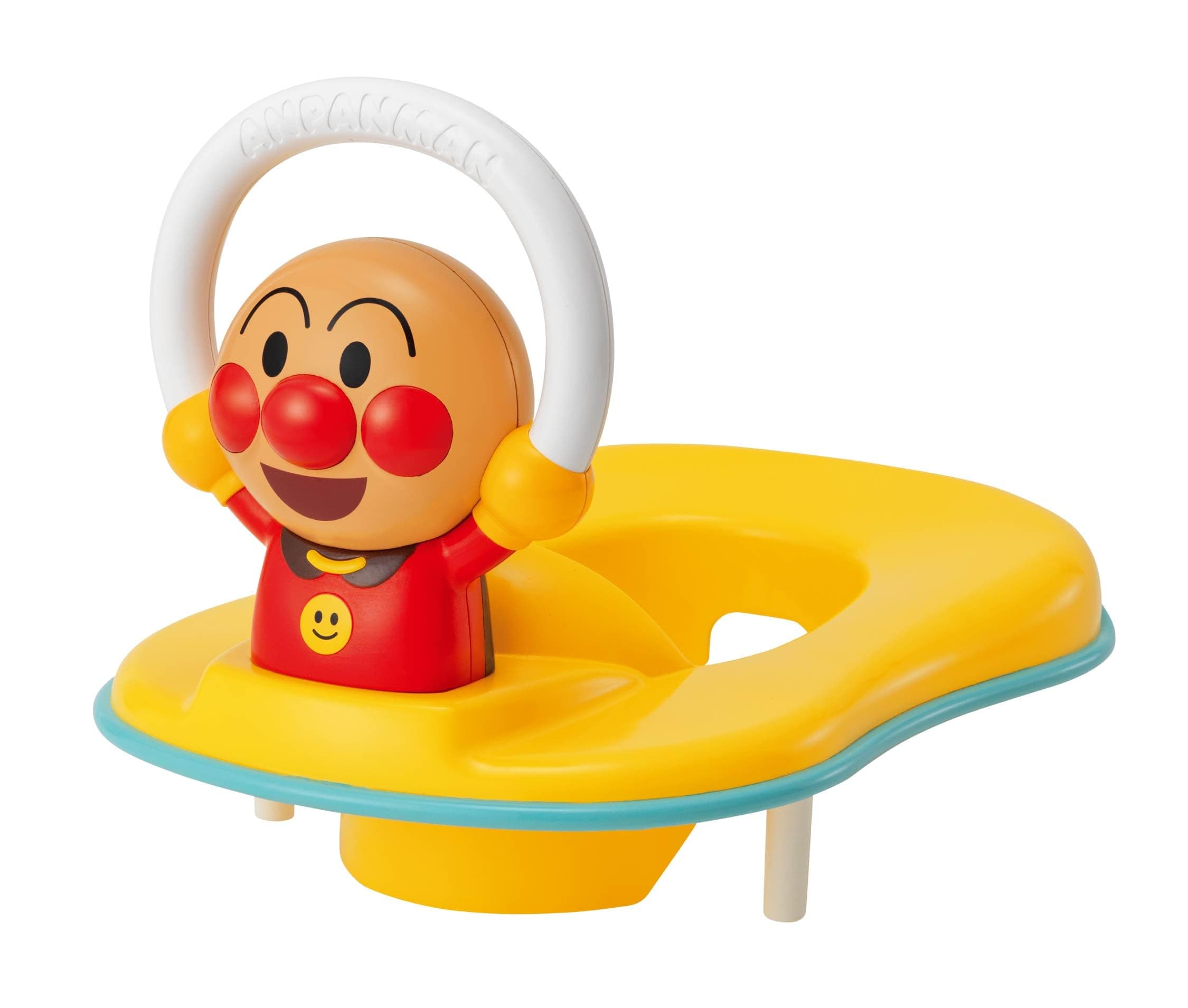 AGATSUMA Anpanman Potty Seat with Talking and Melody 3-Way [2024] yellow