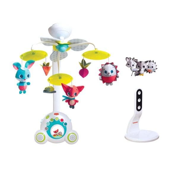 Tiny Love Korean Version Soother & Groove Meadow Mobile + Holder Set Korean childrens toys