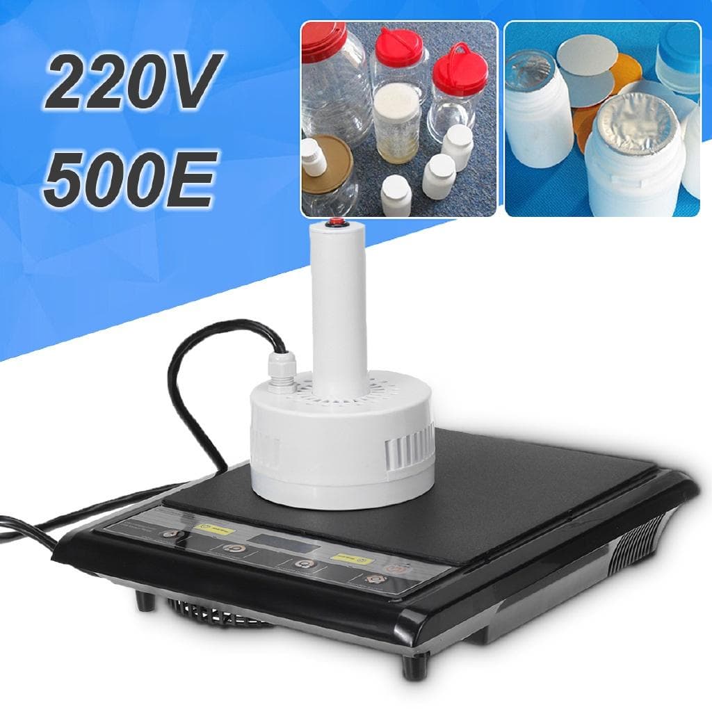 220V 0.8KW-1.2KW IP21 15-100mm Handheld Induction Induction Sealer Bottle Cap Sealing Machine 340×280×75mm