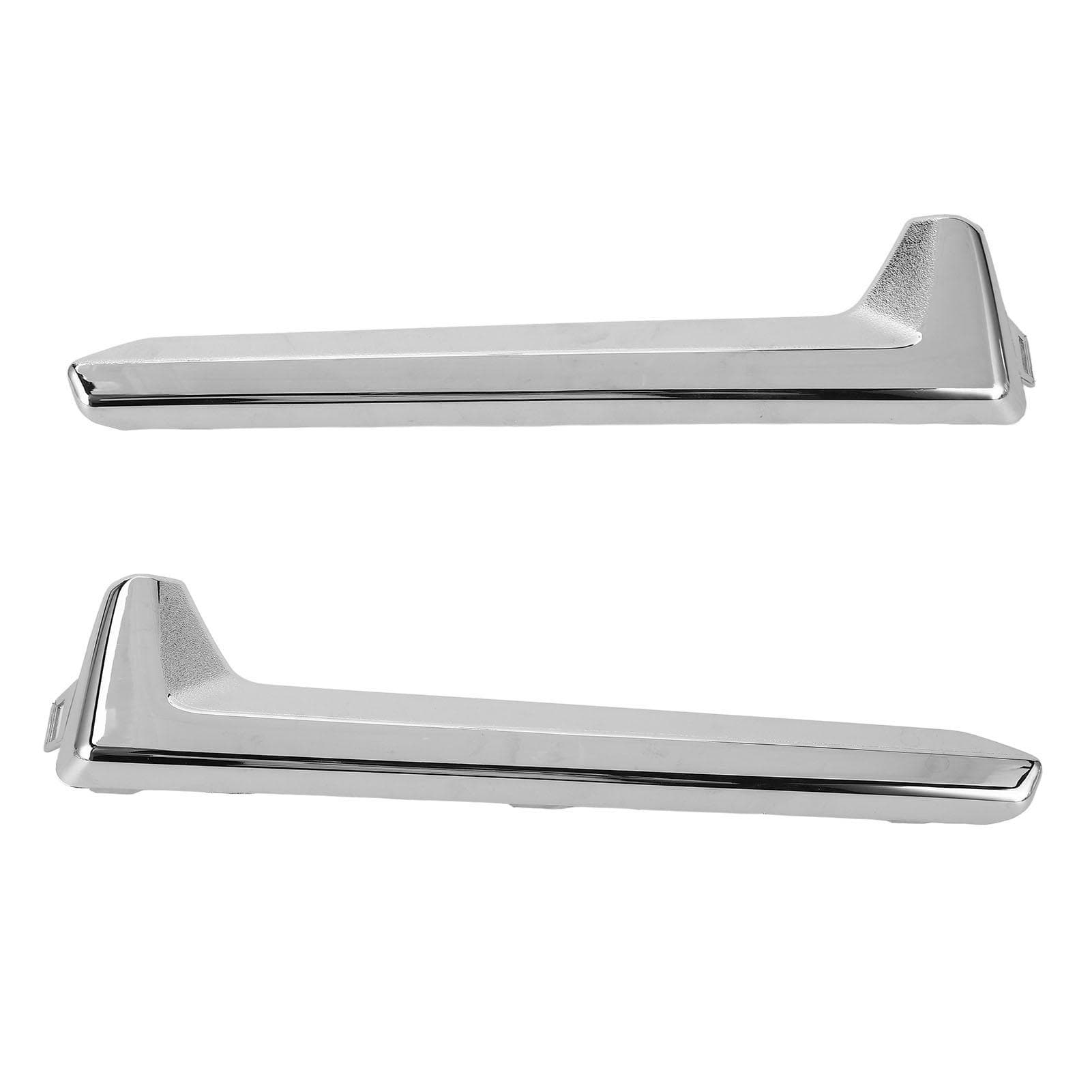 2 Pcs Front Fog Light Cover Trim 57708SG010 Chrome Bumper Fog Lamp Molding Trim Replacement for Subaru Forester 2015 to