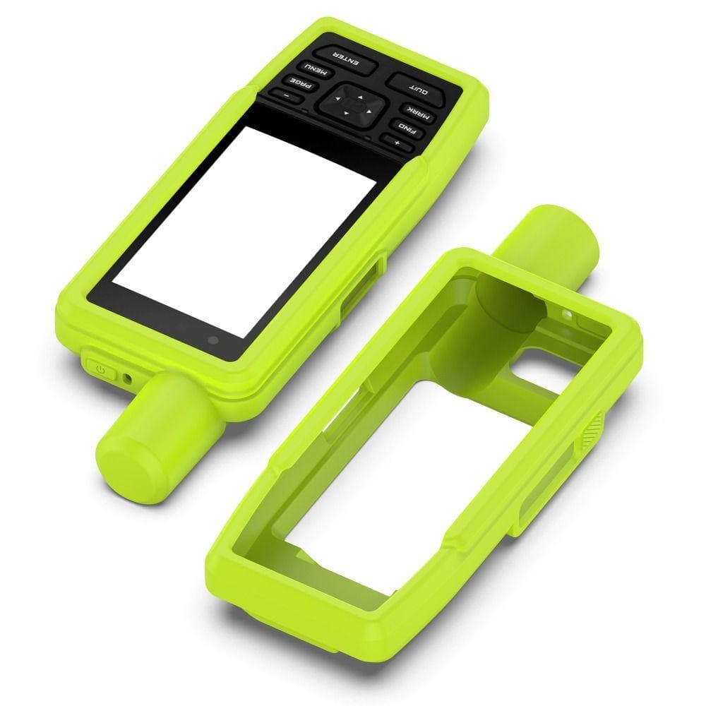 Soft Silicone Protective Cover Shockproof Anti-fall Handheld GPS Device Case Scratch Resistant for Garmin GPSMAP H1 black