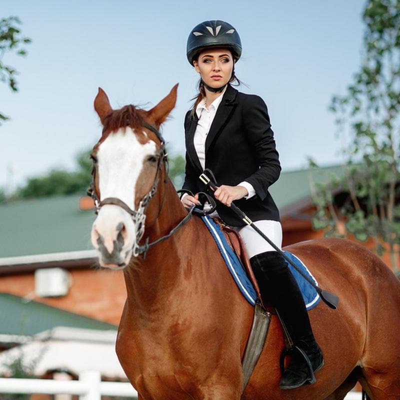 30/45/54 cm Horse Riding Whip Training Riding Crop Whip with Anti-Slip Grip Riding Equestrian Horse Racing Whips for Racing Tool