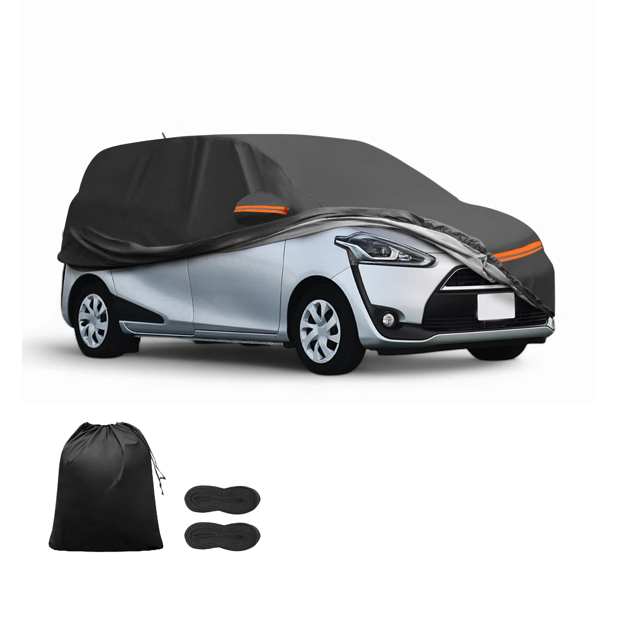 X AUTOHAUX [For Toyota SIENTA 10 series] Car body cover, black