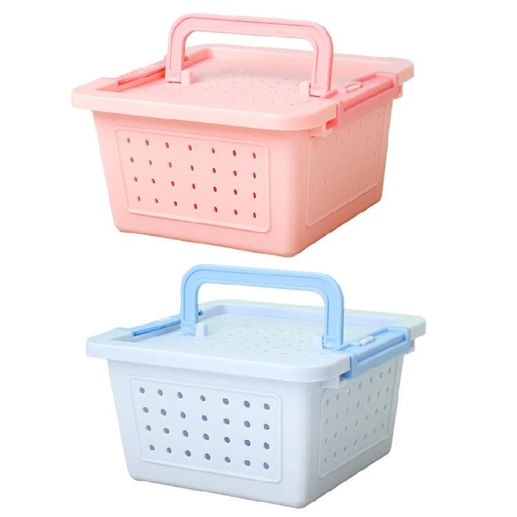 Small Animal Carriers Pet Cage for Outdoor Small Pet Travel Box Pet Supplies blue