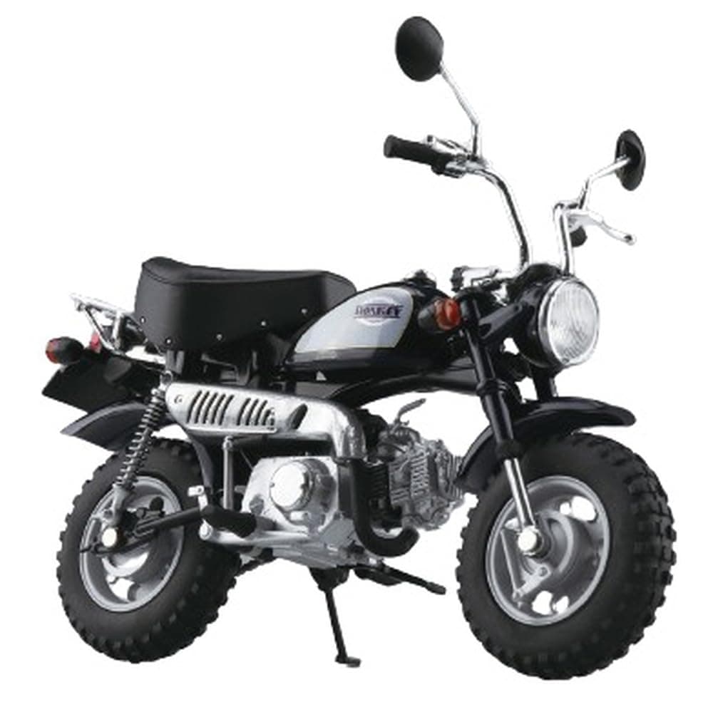 Aoshima Cultural Materials Co. 1/12 Finished Model Bike Honda Monkey Candy Imperial Blue