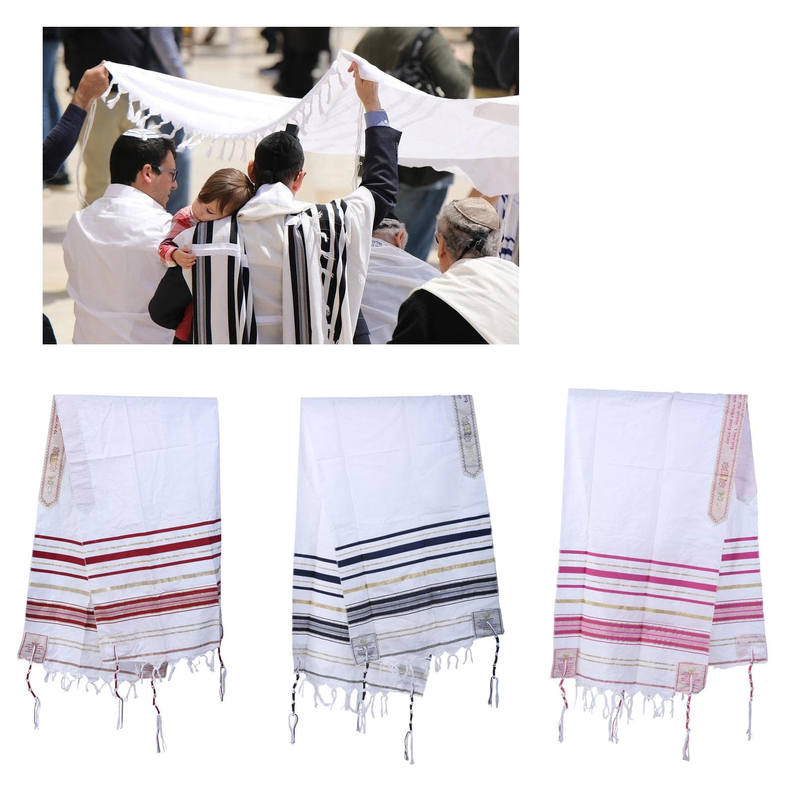 Yeshua Shawl Tallit Prayer Shawl Messianic Tallit Prayer Shawl Tallit Prayer Shawl Israel Talitnia Tassels dark blue