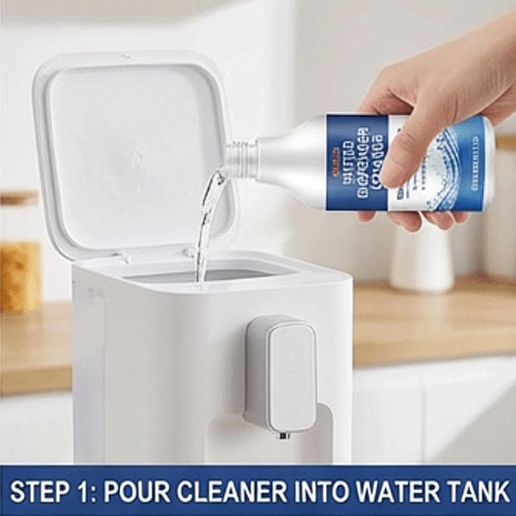Water Dispenser Cleaner Liquid Descaler for Home Office Machine Water Cooler Limescale Remover Cleaning Agent Safe Odorless 120m