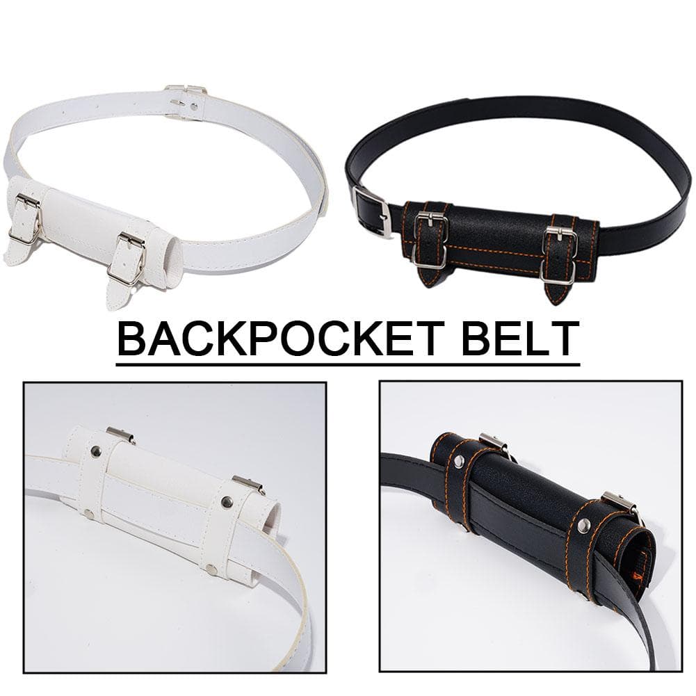 PU Leather Belt For Katana Belt Demon Slayer Belt Belt Strap Belt Holster Scabbard Sword Waist D6S5 110cm