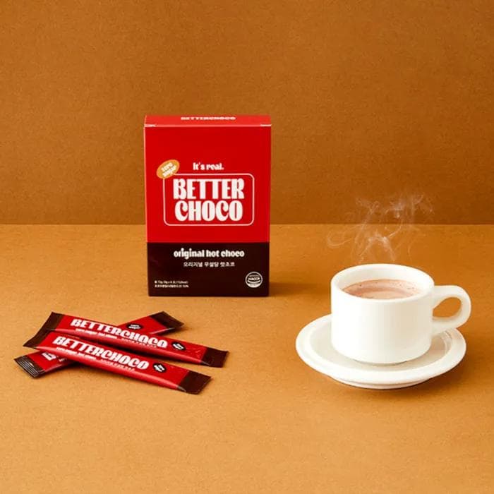 [Dutch Cacao] Sugar-free Hot Chocolate 1 Box (8 pieces)