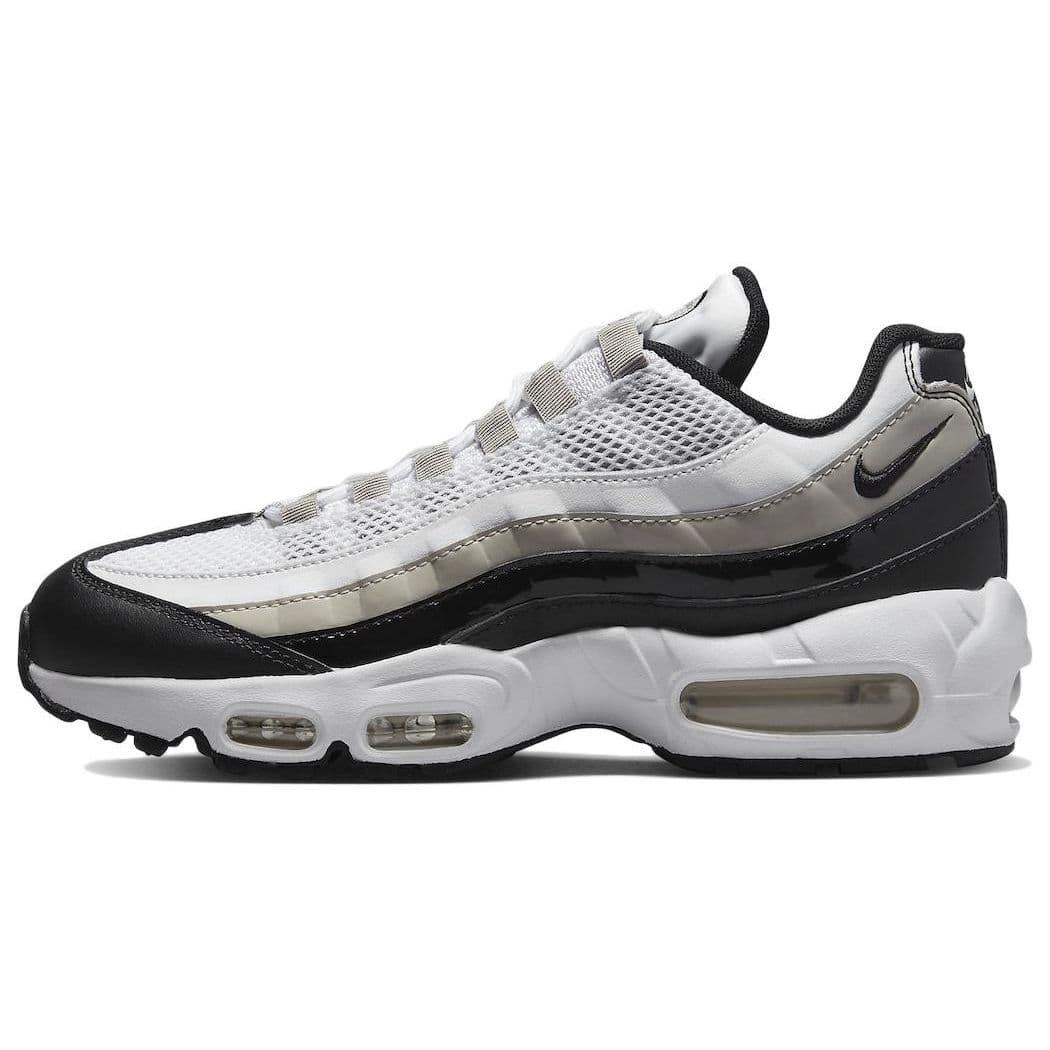 Nike  Air Max 95 Light Iron Ore Black Women Sneakers White University-Red DR2550-100 cm