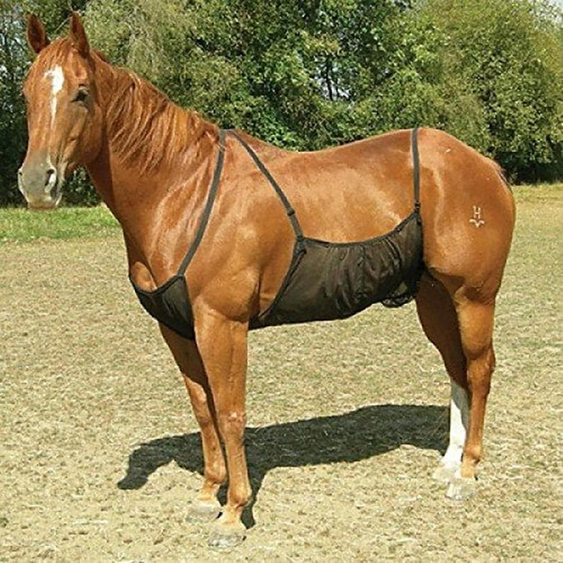 Adjustable Horse Fly Sheet Belly Guard Net Protection Blanket Rug Total Protection Comfortable Breathable And Scratch-Proof