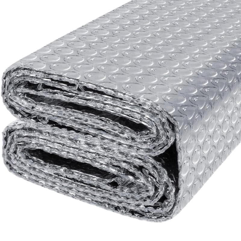 Weather Resistant Reflective Aluminum Foil Insulation Film Suitable For Greenhouse Roof DIYer Heat Reduction Ray Barrier