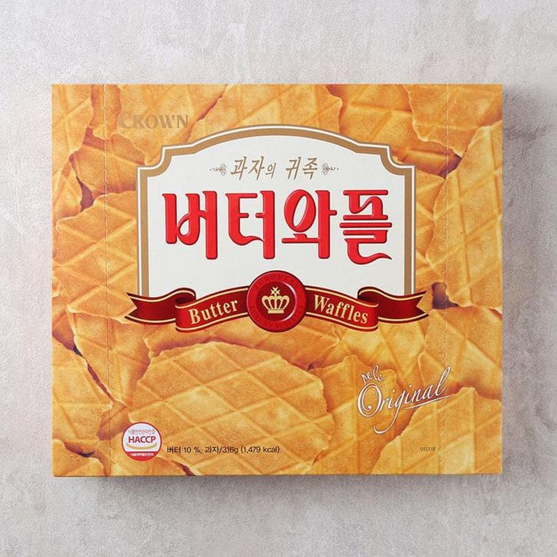 Crown Butter Waffle 316G (5 Options)
