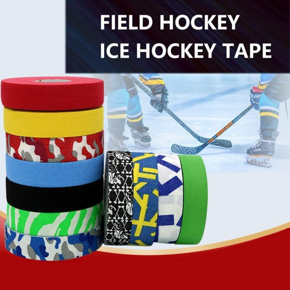 2.5cm*25m Ice Hockey Grip Tape Polyester Athletic Sport Tape Multipurpose Hockey Stick Tape