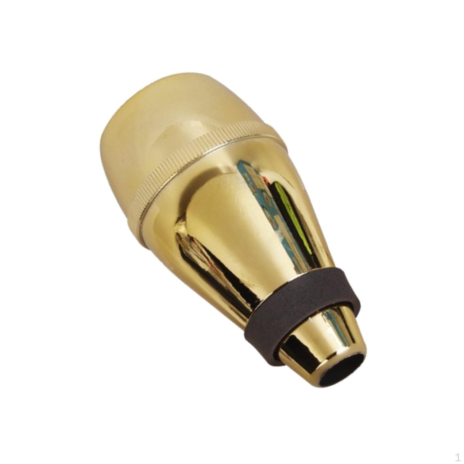 Straight Mute for Trumpet Sound Weaken Lightweight Acessories Portable Replacement black