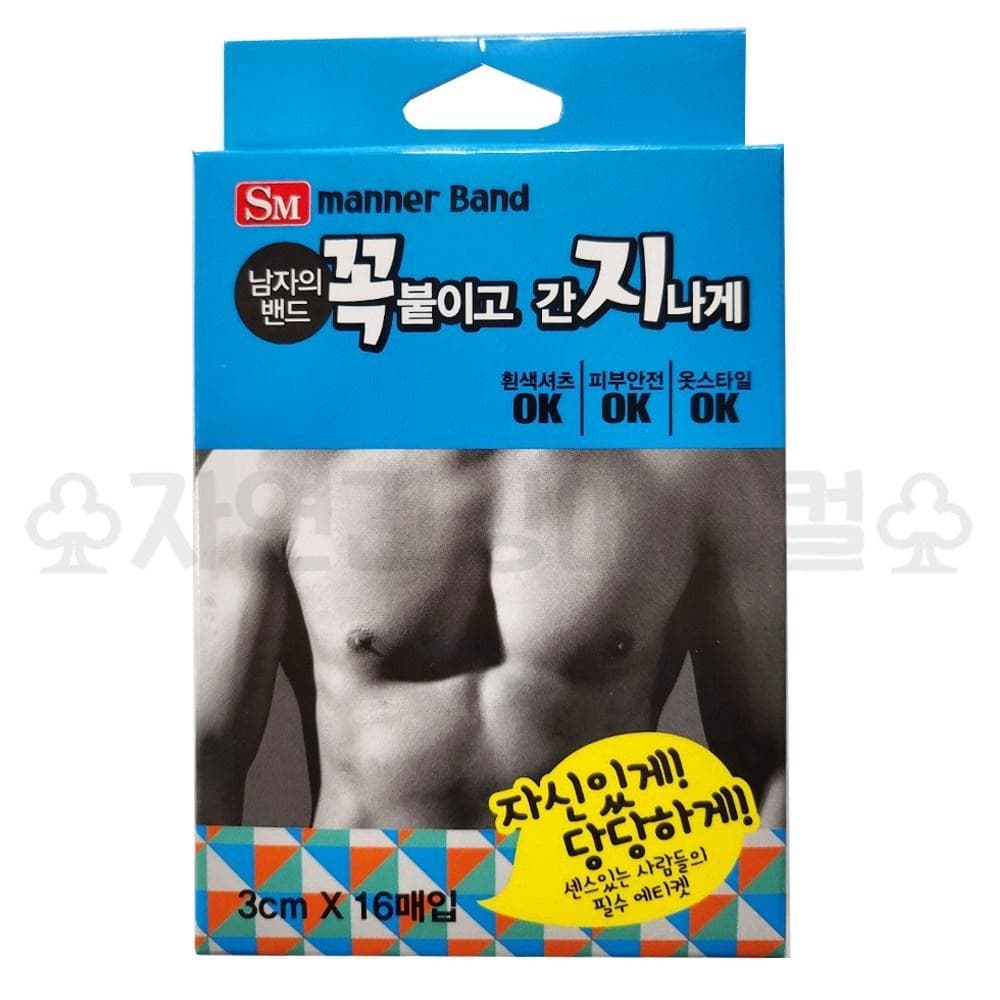 SM manner band nipple band 3cmX16 pieces, 2 pieces