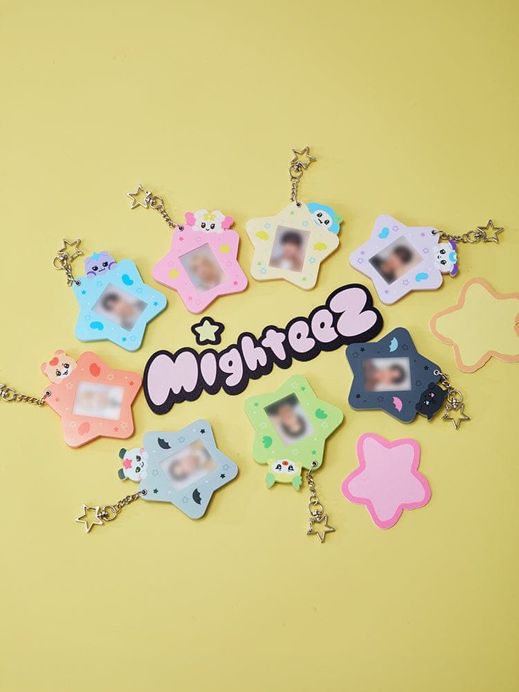 ATEEZ Mighteez Wonder Room official MD ID Photo Holder Keyring | K-POP Collectible Goods