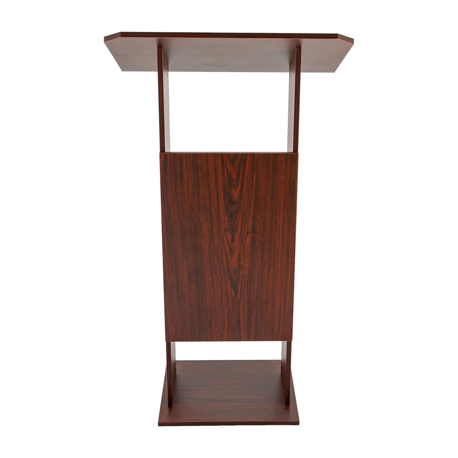 Rectangular Brown Conference Presentation Stand, Presentation Standing for Classroom, Desk for Classroom Church ,Schools brown