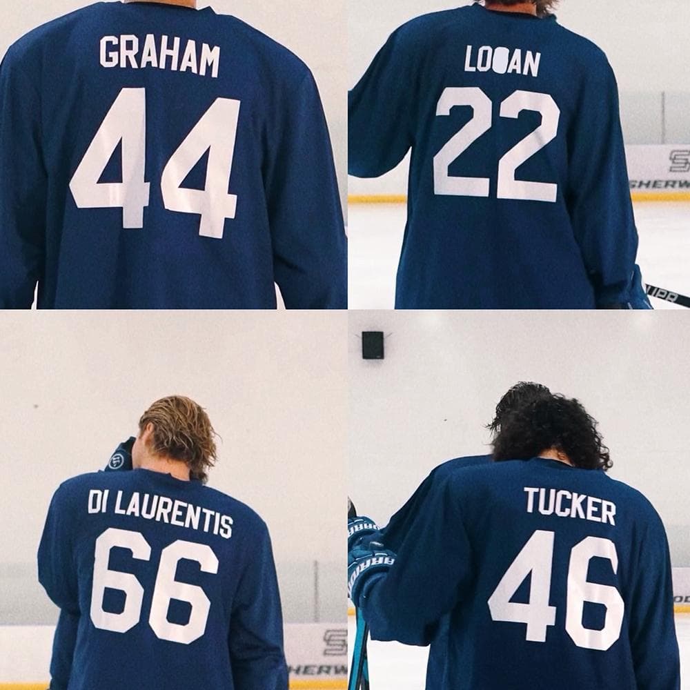 Off Campus Briar University Hockey Jersey Graham 44 22 DI LAURENTIS 66 Tucker46 Design T-shirt Long Sleeve Men Women Tshirts 3D jerseys summer Tops cm
