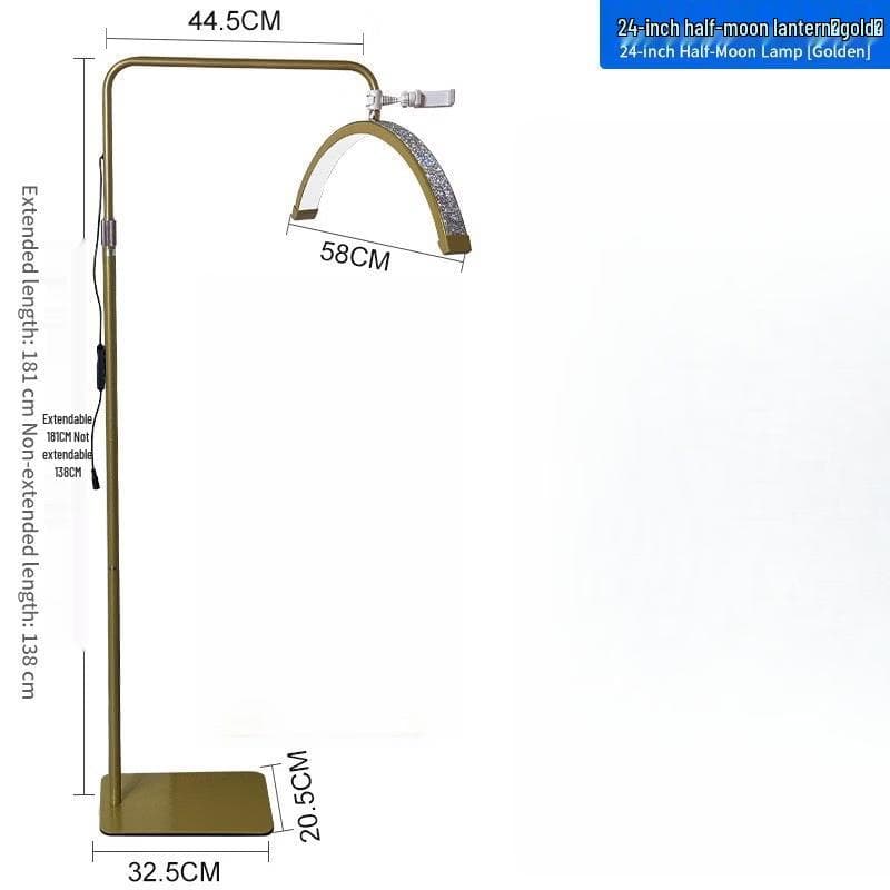 Oeny M6X 24-inch Half-Moon Remote Beauty Lamp