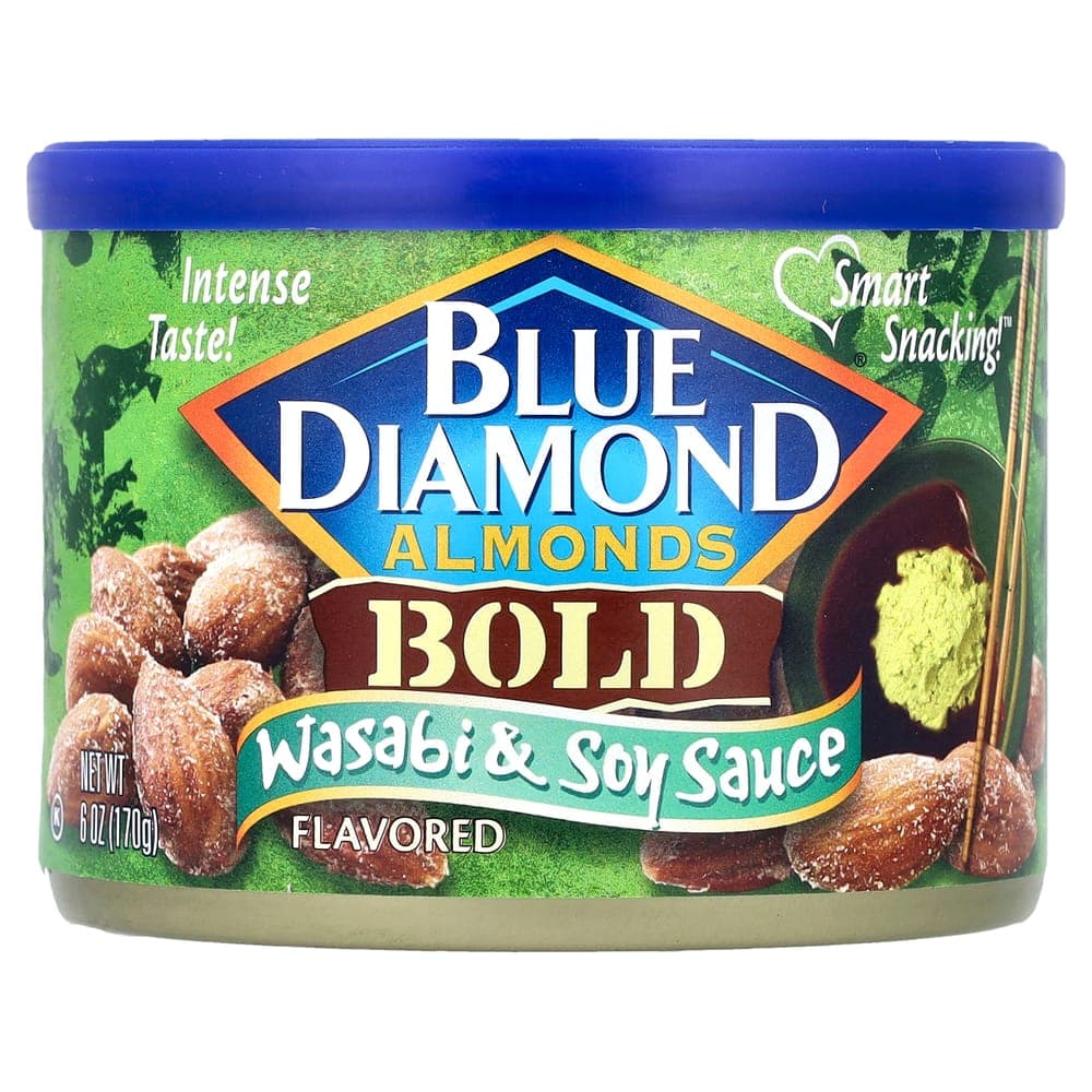 iHerb Blue Diamond Almonds Bold Wasabi & Soy Sauce 170g (6oz)